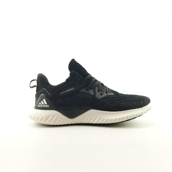 Giày Sneaker Adidas Alphabounce Black White