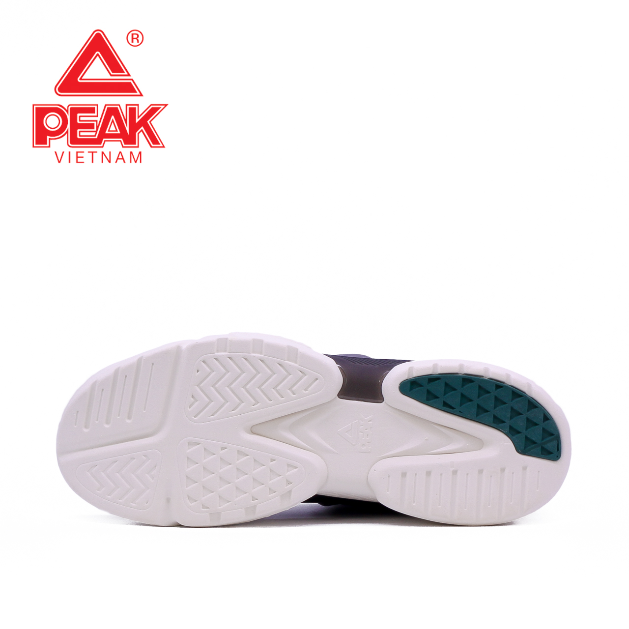 Giày thể thao PEAK Casual Fashion E14701E – Màu Đen Ghi