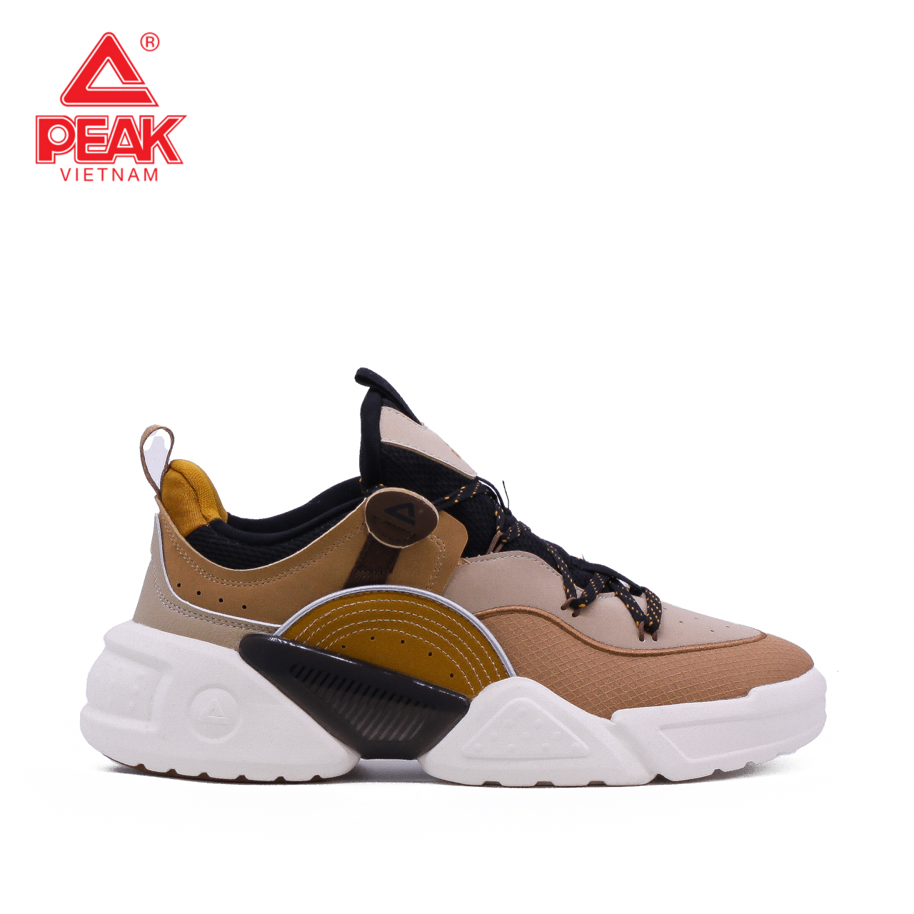 Giày thể thao PEAK Casual Fashion E14701E – Màu Nâu