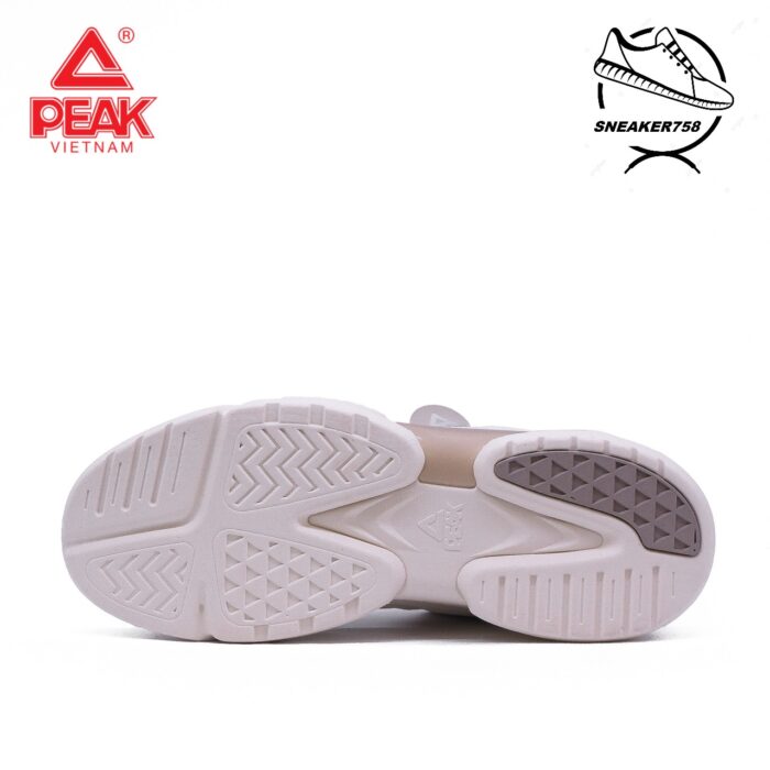 Giày thể thao PEAK Casual Fashion E14701E – Màu Trắng Canvas